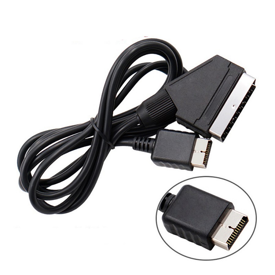 RGB Scart Cable for PS2/PS3