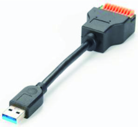 USB 3.0 Type-A Plug to 10-WayScrew Terminal Header